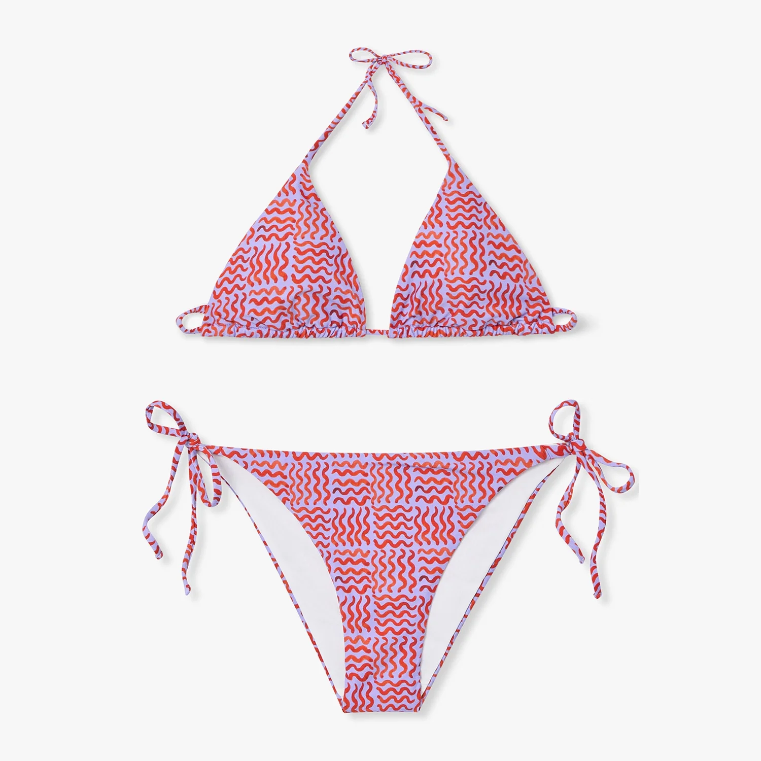 Waves Bikini Bottom - Violet - Image 4