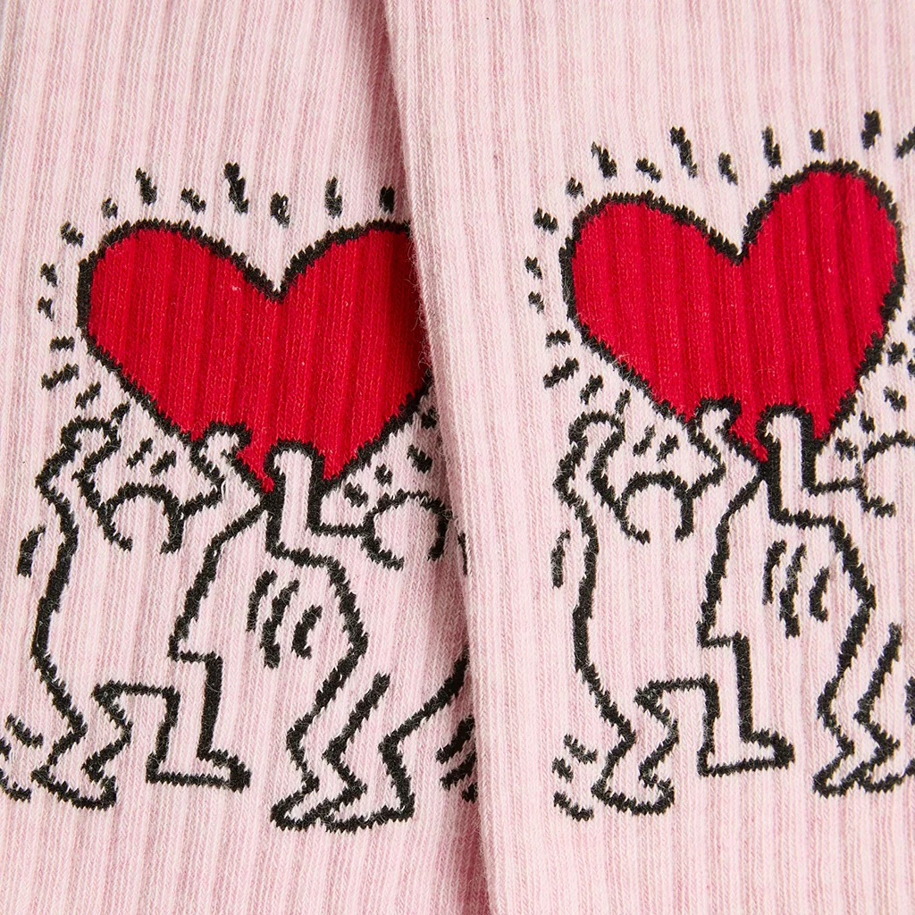 Kids Athletic Keith Haring Heart - Pink - Image 4