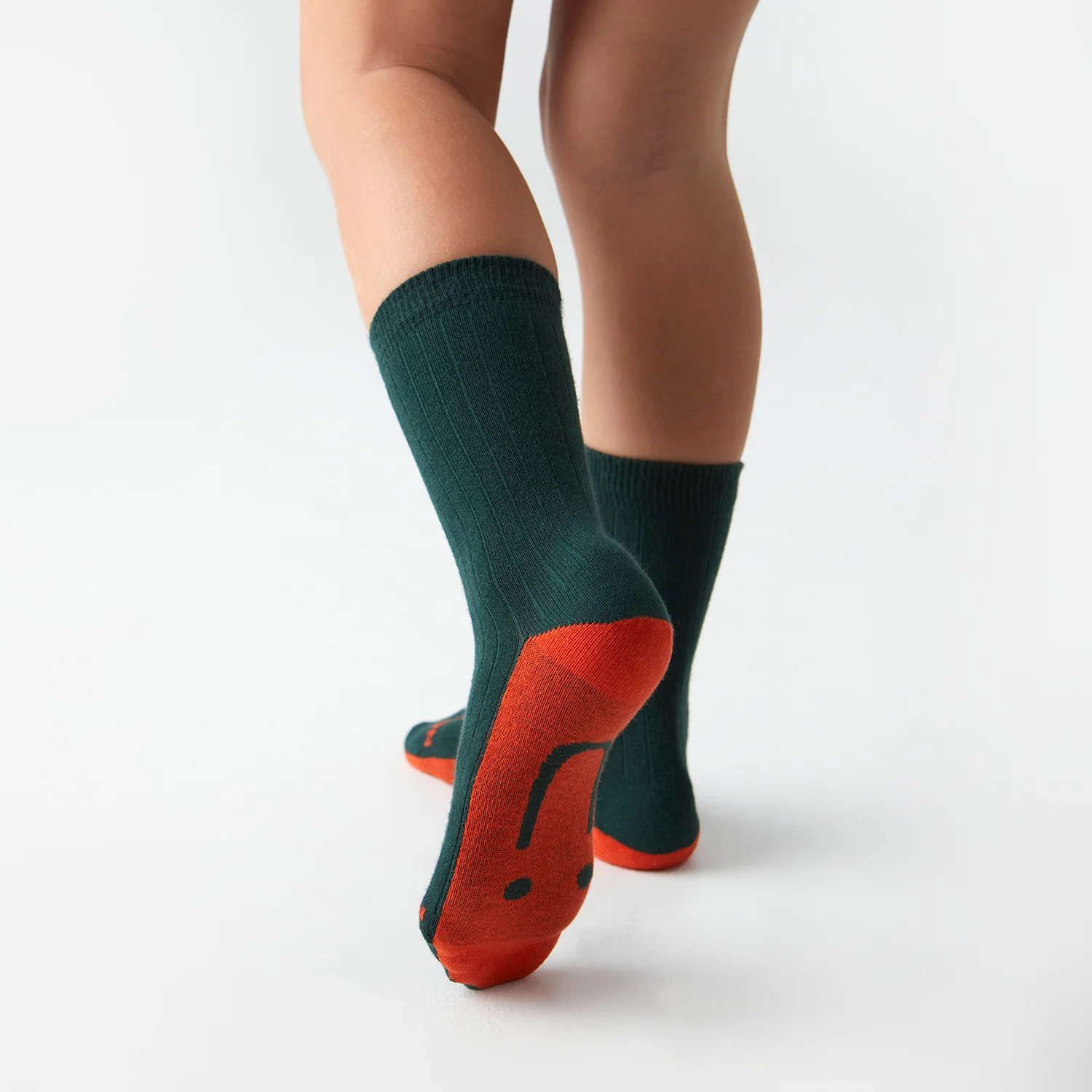 Kids School Ribbed - Green - Image 3