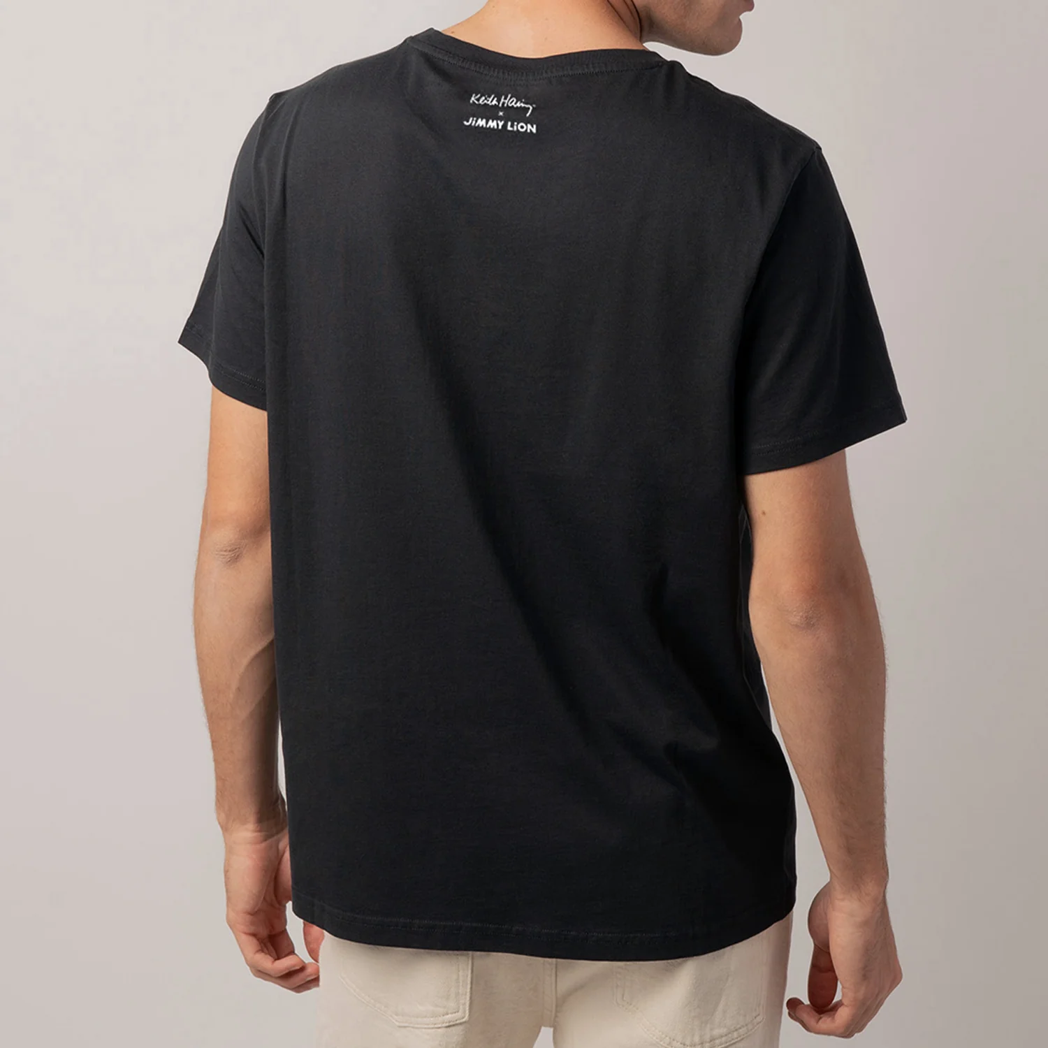 Keith Haring Safe Sex Pocket Tee - Black - Image 4