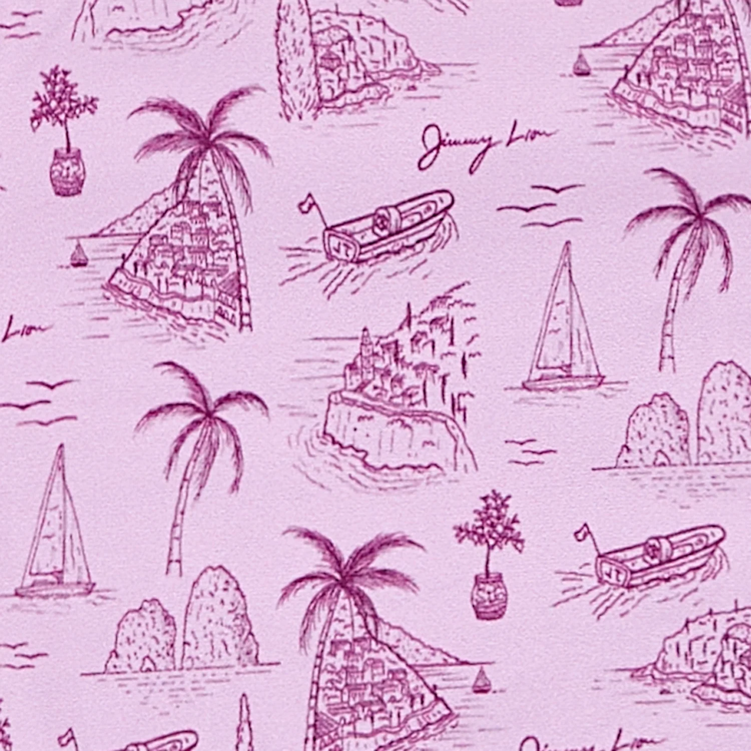 Island Bikini Top - Pink - Image 5
